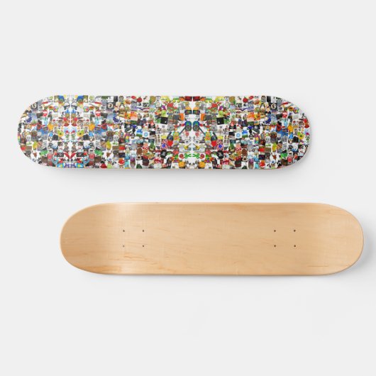Modernes Skateboard (Horizontal)