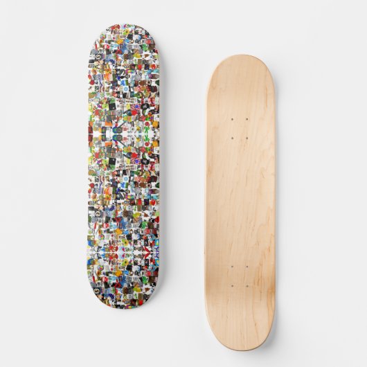 Modernes Skateboard (Vorderseite)