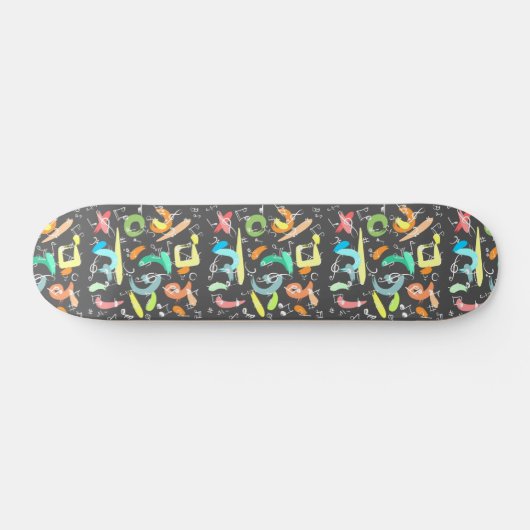 Modernes Skateboard (Horizontal)