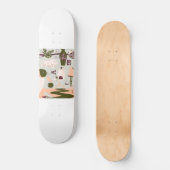 Modernes Skateboarddeck Zoo (Vorderseite)