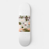 Modernes Skateboarddeck Zoo (Vorderseite)