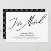 Modernes Skript, das ich bewegte Ankündigung (Vorne/Hinten)