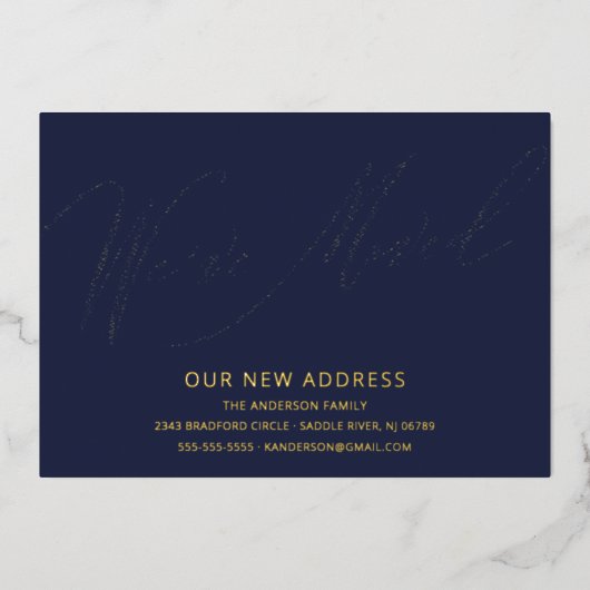 Modernes Skript, das wir modernisiert haben Folieneinladung (Vorderseite)