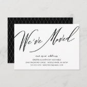 Modernes Skript, das wir modernisiert haben RSVP Karte (Vorne/Hinten)