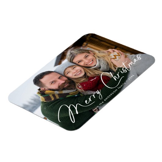 Modernes Skript-Foto Magnet (Linke Seite)