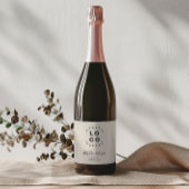 Modernes Skript für Ihr Logo Business-Branding sch Weinetikett