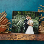 Modernes Skript für Liebe, neu verheiratet, Volles Fotoplatte (Seite)