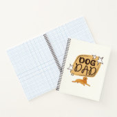 Modernes Skript Minimal Notizbuch Journal | Hundep (Innenseite)