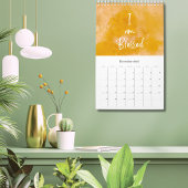 Modernes Skript Positive Affirmation 2025 Kalender