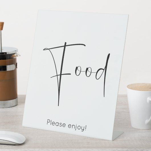 Modernes Skriptfutter Sockelschild (In Situ)