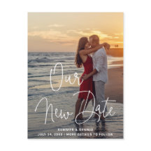 Modernes Skripthandschriftlich-Foto Ändern des Dat