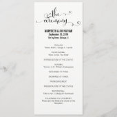 Modernes SkriptWedelprogramm Programm (Vorderseite)