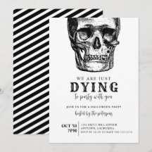 Modernes Skull Adulween Halloween-Kostüm-Party