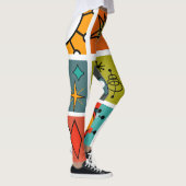 Modernes Smorgasbord aus dem Mittelalter Leggings (Rechts)