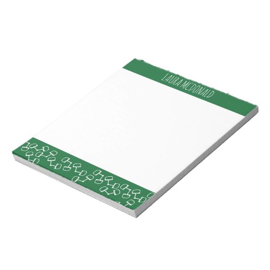 Modernes Snaffle Bit-Horse-Notepad - Jäger Notizblock (Rotiert)