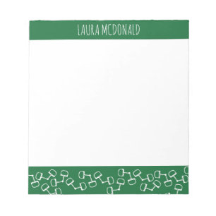 Modernes Snaffle Bit-Horse-Notepad - Jäger Notizblock