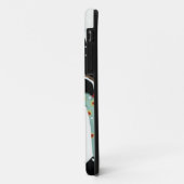 Modernes Snowmen-Winter-Zuhause Case-Mate iPhone Hülle (Hinten/Links)