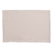 Modernes Solid Blush Pink Kissenbezug (Vorderseite-Links)