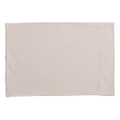 Modernes Solid Blush Pink Kissenbezug (Vorderseite-Rechts)