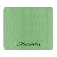 Modernes Solid Sage Green Template Schwarzes Skrip