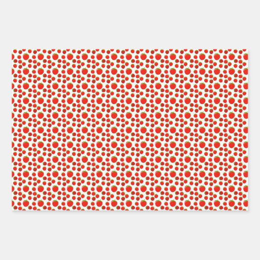 Modernes Sommerfruchtmuster Geschenkpapier Set (Vorderseite 3)