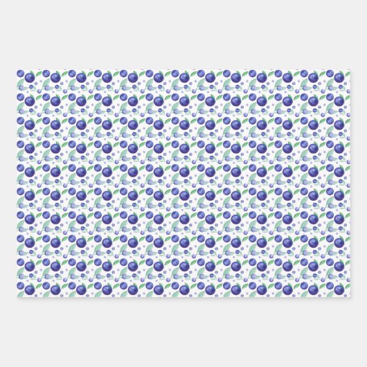 Modernes Sommerfruchtmuster Geschenkpapier Set (Vorderseite 2)