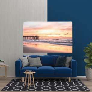 Modernes Sonnenaufgang-Hintergrundbild Leinwanddruck