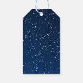 Modernes Sonnensystem Weltraum Geburtstag Vielen D Geschenkanhänger (Rückseite)