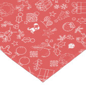 Modernes Sparkle und Chef: Weihnachten Party Kurzer Tischläufer (Ecke)