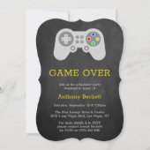 Modernes Spiel über Bachelor-Party-Einladungen Einladung (Vorderseite)