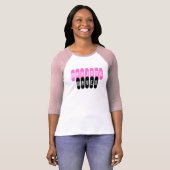 modernes Spieler-Shirt des mahjong T-Shirt (Vorne ganz)