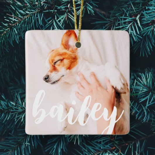 Modernes, spielerisches Foto Keramikornament