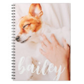 Modernes, spielerisches Foto Notizblock (Vorderseite)