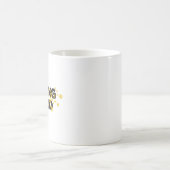 Modernes, spielerisches, fröhliches Design des Gef Kaffeetasse (Mittel)