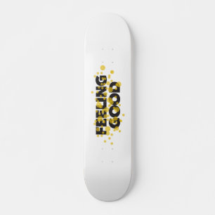 Modernes, spielerisches, fröhliches Design des Gef Skateboard