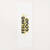 Modernes, spielerisches, fröhliches Design des Gef Yogamatte (Rückseite)