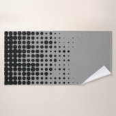 Modernes, spielerisches, urbanes geometrisches Kre Badehandtuch (Badehandtuch)