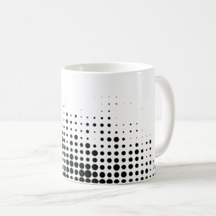 Modernes, spielerisches, urbanes geometrisches Kre Kaffeetasse