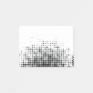 Modernes, spielerisches, urbanes geometrisches Kre Post-it Klebezettel