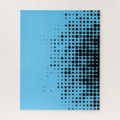 Modernes, spielerisches, urbanes geometrisches Kre Puzzle (Vertikal)