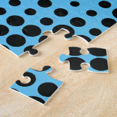 Modernes, spielerisches, urbanes geometrisches Kre Puzzle (Seite)