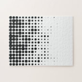 Modernes, spielerisches, urbanes geometrisches Kre Puzzle (Horizontal)