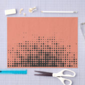 Modernes, spielerisches, urbanes geometrisches Kre Seidenpapier (Handwerk)