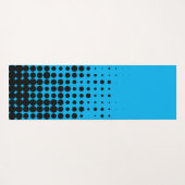 Modernes, spielerisches, urbanes geometrisches Kre Yogamatte (Rückseite (Horizontal))