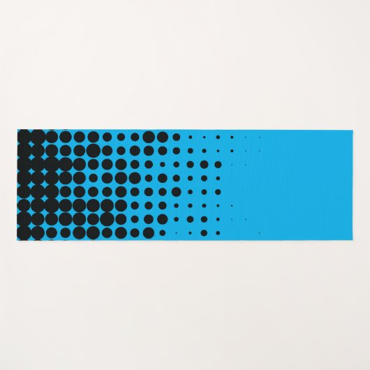 Modernes, spielerisches, urbanes geometrisches Kre Yogamatte (Vorderseite (Horizontal))