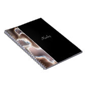 Modernes Spiral Foto Notebook Notizblock (Rechte Seite)