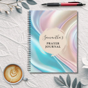 Modernes Spiral-Prayer-Notebook Notizblock