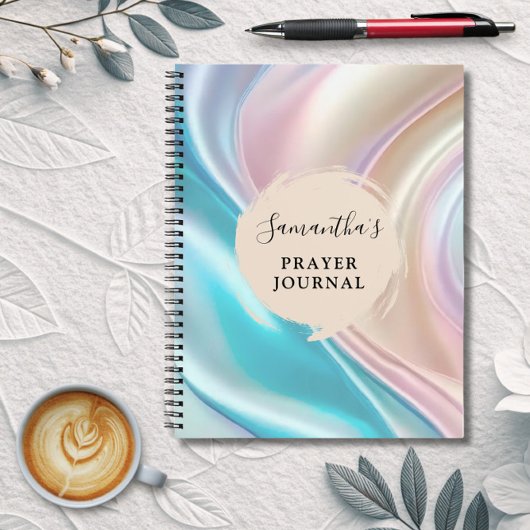 Modernes Spiral-Prayer-Notebook Notizblock