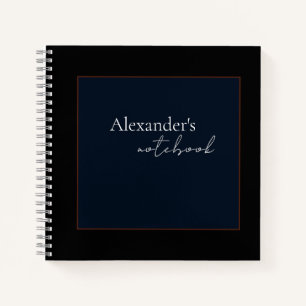 Modernes SpiralNotebook Notizblock