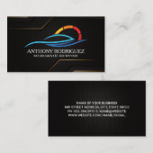 Modernes Sportwagen | Odometer | Kfz-Dienstleistun Visitenkarte (Vorne/Hinten)